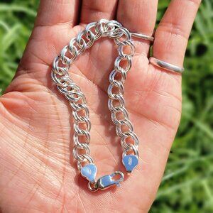 Stunning PAGODA weighty 925 sterling silver chunky curb chain unisex